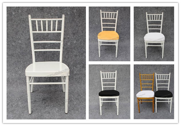 Foshan Wedding Furniture White Tiffany Chair Yc-A21-113