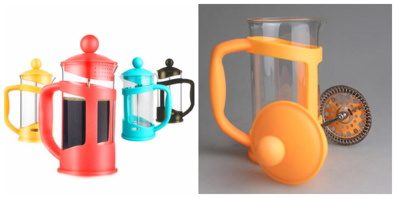 Colorful French Press Coffee Maker Glass Coffee Pot Coffee Maker Glass French Press