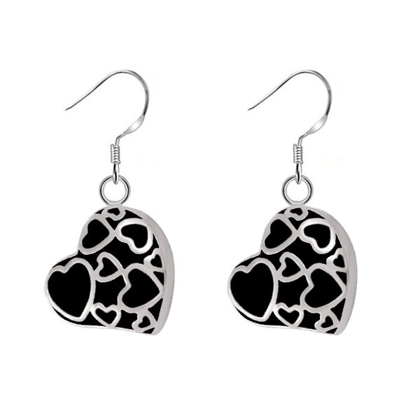 316L Stainless Steel Human Pet Cremation Ash Urn Earrings