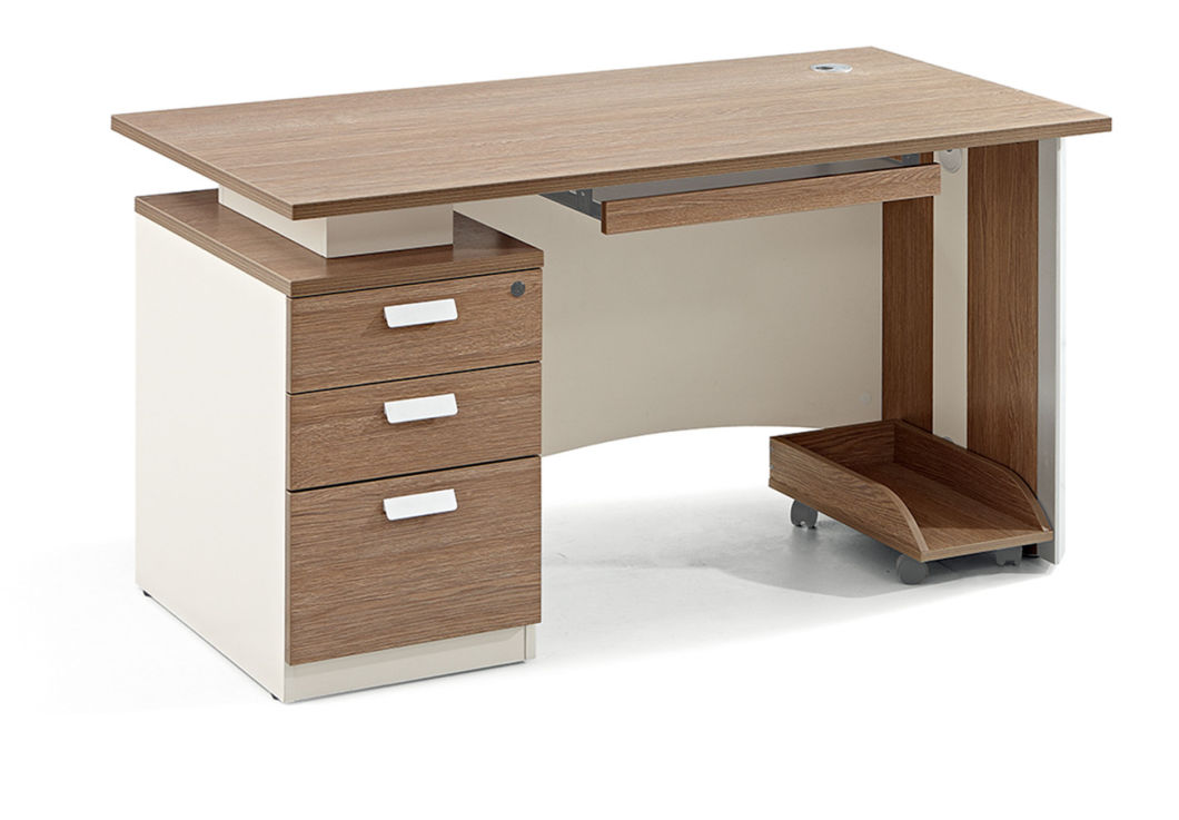 Modern Melamine Computer Manager Staff Executive Office Table