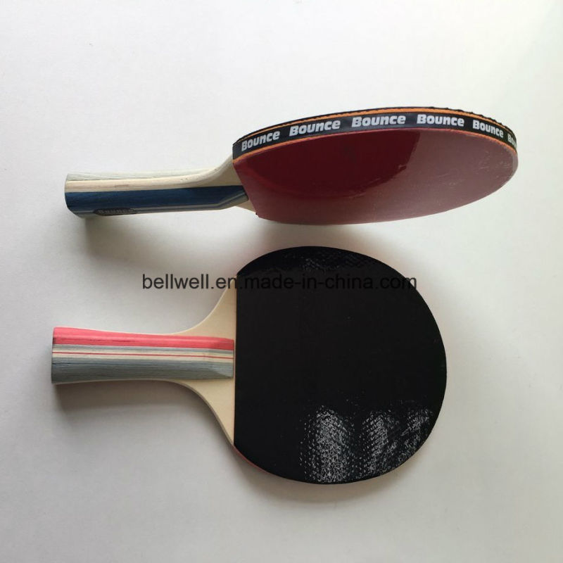 High Quality Rubber Sponge Ping Pong Paddle