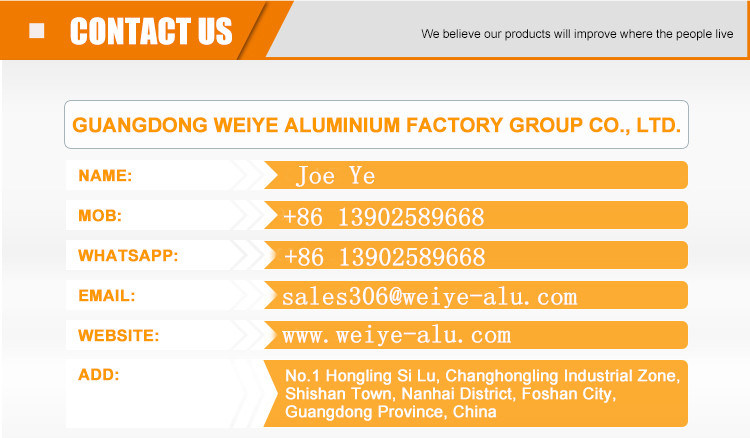 Industry Aluminium Profile Temper 6063 T5