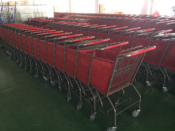 100L Supermarket Grocery Store Plastic Shopping Cart