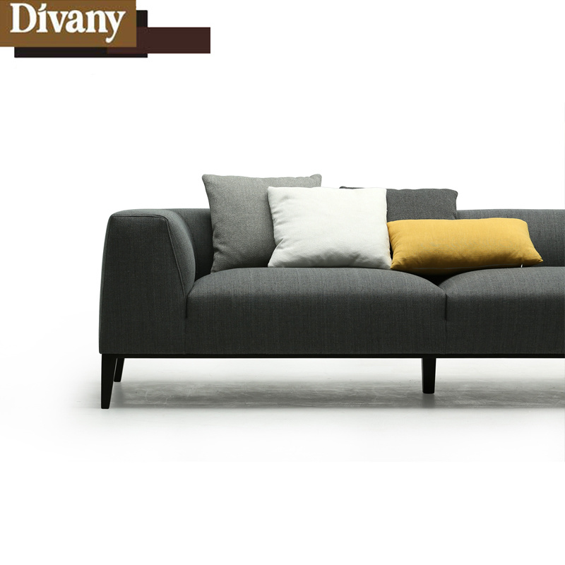 Modern Living Room Furniture Hotel Reception Leather Office Sofa