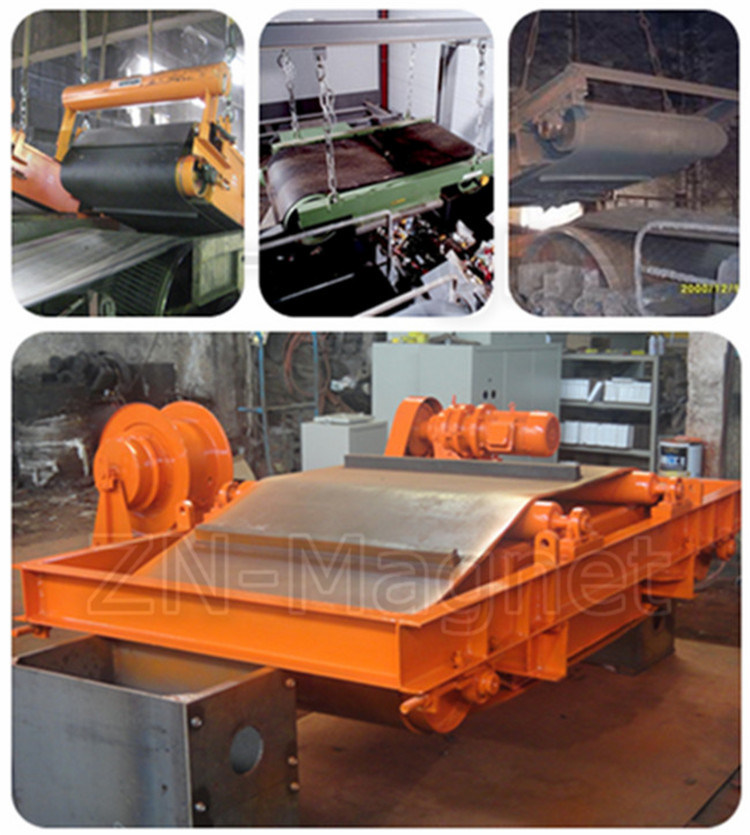 Belt Type Electromagnetic Separator for Mining Mill Rcdd-6