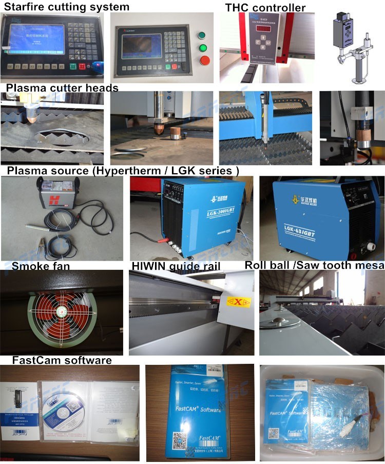 CNC Cutting Machine Plasma Cutting Metal Machine