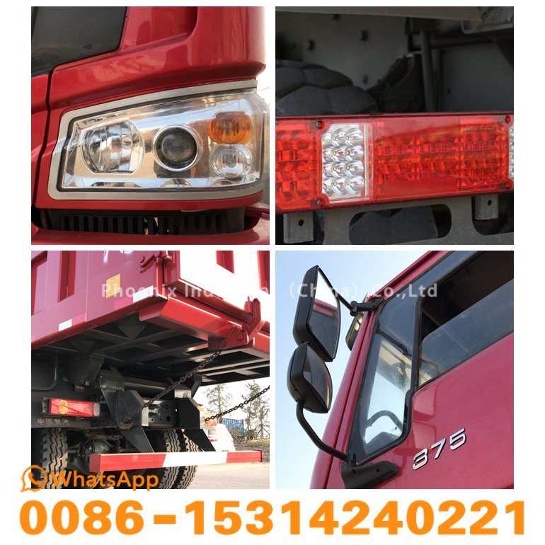 Low Price with Best Quality 375 HOWO Dump Truck Tipper on Hot Sale in Africa