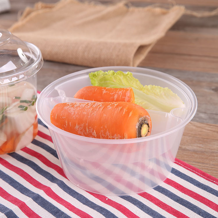 restaurant food packaging disposable clear plastic lunch box(PP box)