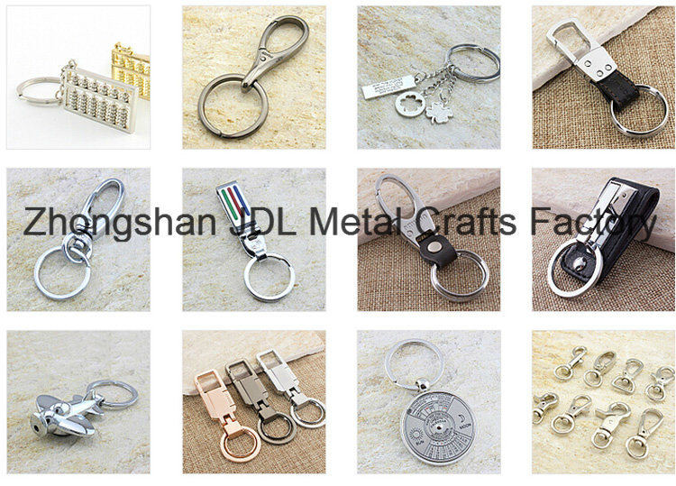 Zinc Alloy Plating Nickel Key Ring Calendar Bottle Opener