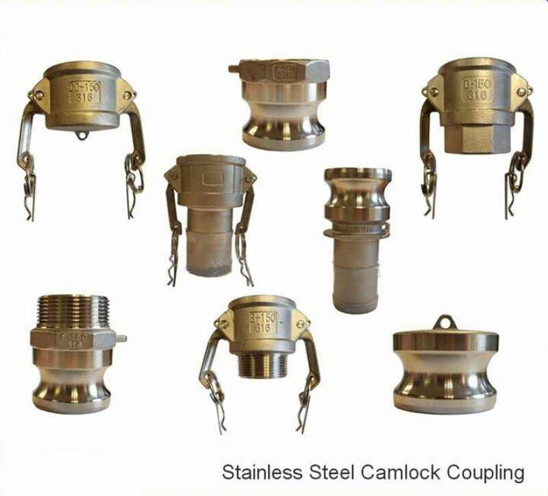 Self-Locking Camlocks Type C, Brass Camlock Couplings, Quick Cam and Grooved