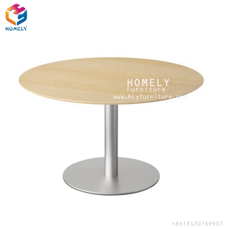 China Modern Hotel Restaurant Canteen Wooden MDF Laminate Coffee Table