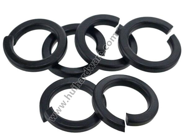 Black Carbon Steel Grade 8 Lock Washer Spring Washer M2-M30