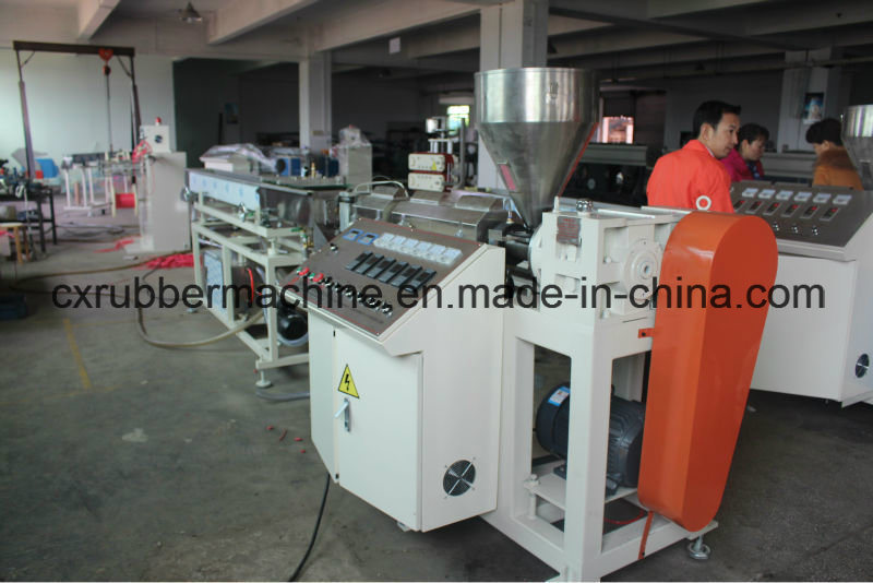 Low Smoke Free Halogen Wire Cable Extruding Machine for PVC PP PE EPDM