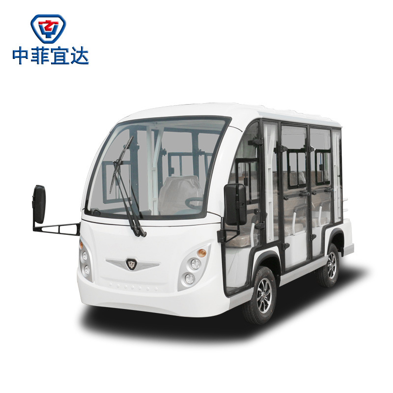 China Electric Shuttle Bus with Door 8 Seaters for Sale