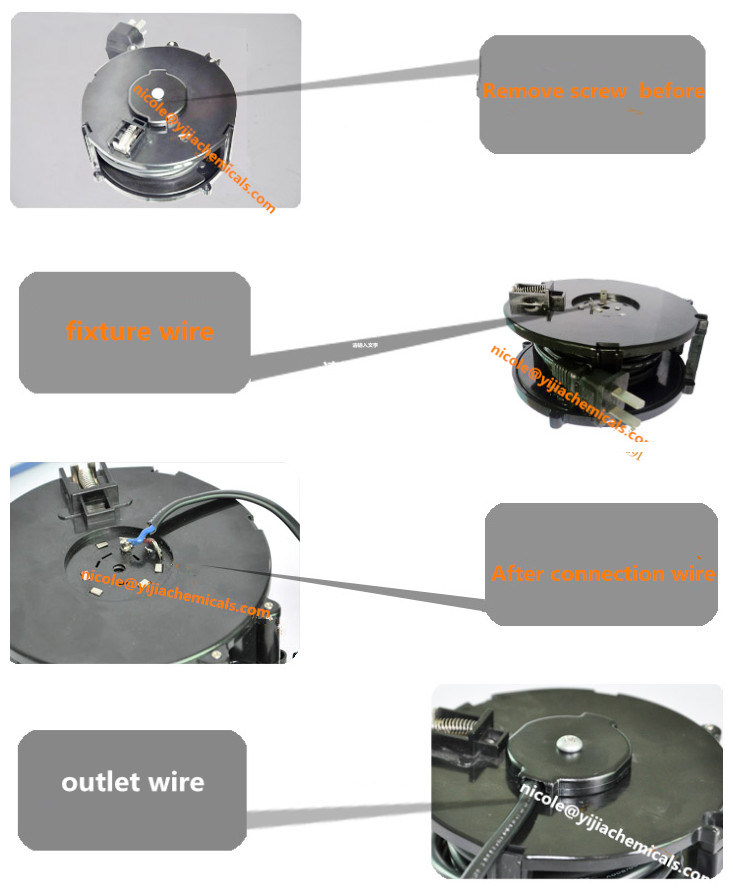 EU Standard Electrical Power Cable Reel for Rewinder