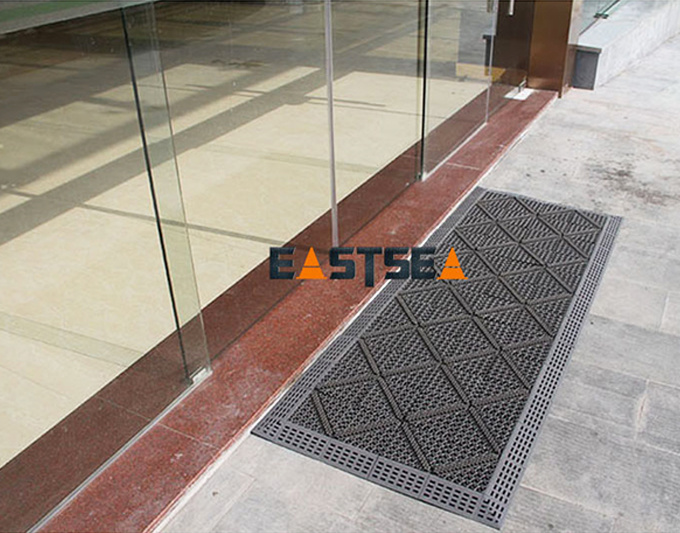 LDPE Plastic Ground Safety Anti-Slip Bath Toilet Asemmble Mat