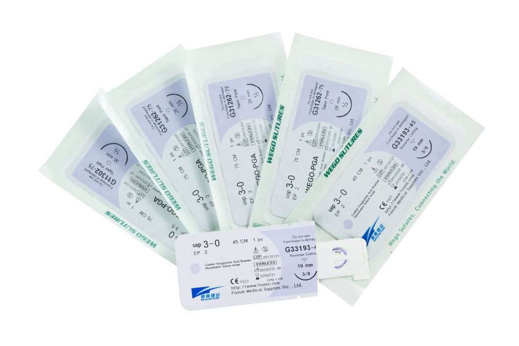 Undyed PGA Rapid Surgical Sutures
