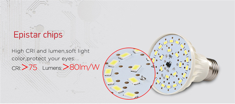 A60 9W High Efficacy LED Energy Saving Bulb Light Mr 16 E27 B22 LED Light Bulb