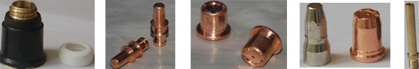 Plasma Cutter Consumables Trafimet A141 S75 Nozzle Electrode