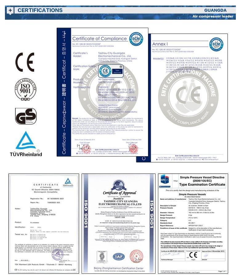 Oilfree Air Compressor Dental with Good Price Ce