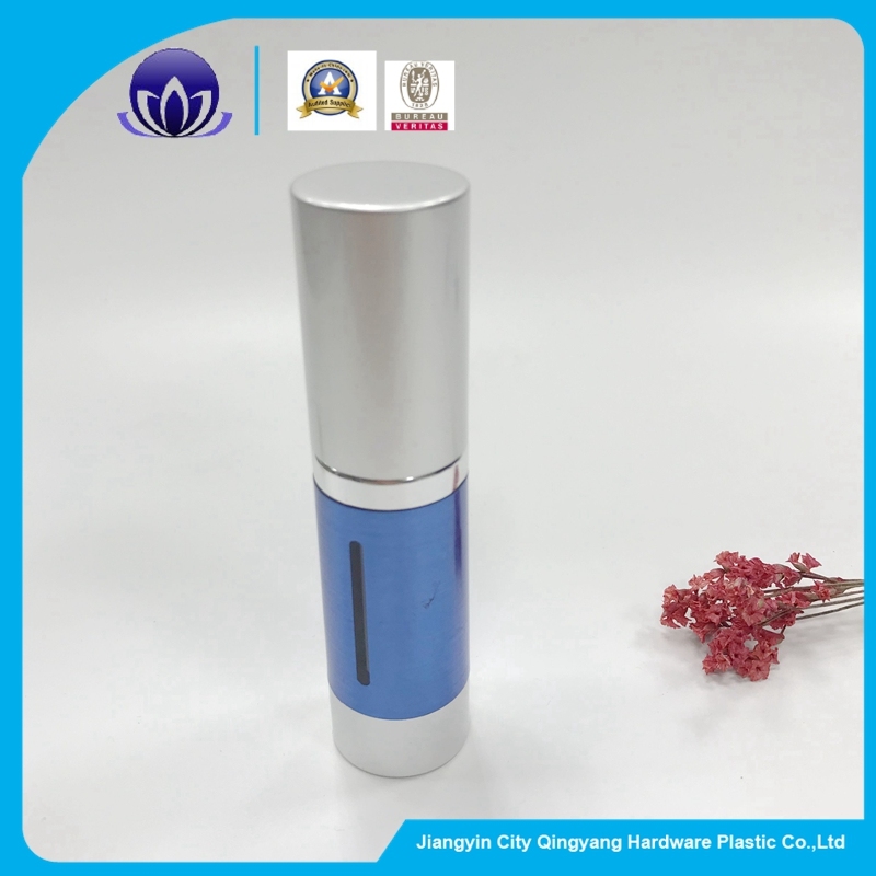 Customized Design Aluminum Cosmetic Airless Pump Bottle 15ml30ml50ml