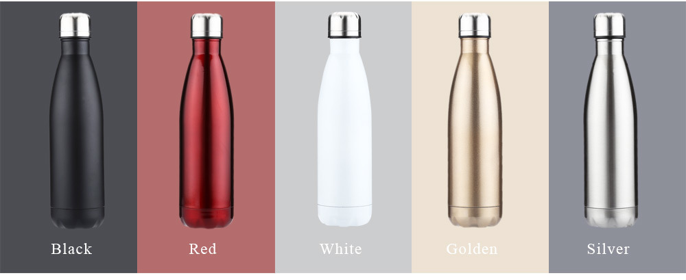 Custom Stainless Steel Drink Water Bottle with Double Wall Vacuum