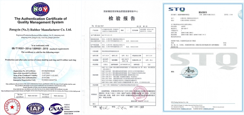 Silicone Oil Seal Rubber Crankshaft Seal