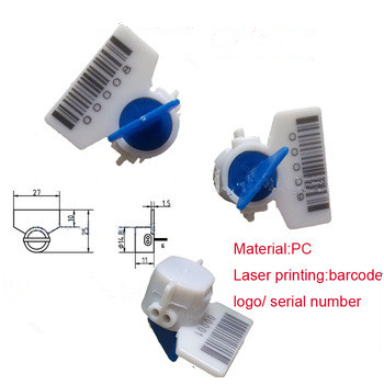 Wire Seals, Plastic Checp Padlock Meter Seals (KD-608)