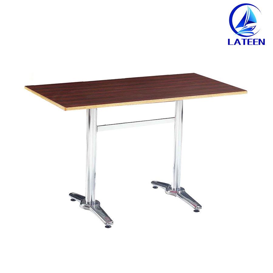 Design Modern Style Plywood Metal Leg Table for Dining (LT-BT011)