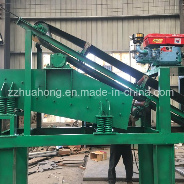 Wheeled Jaw Crusher with Vibrating Screen, Gold Ore Process Machine