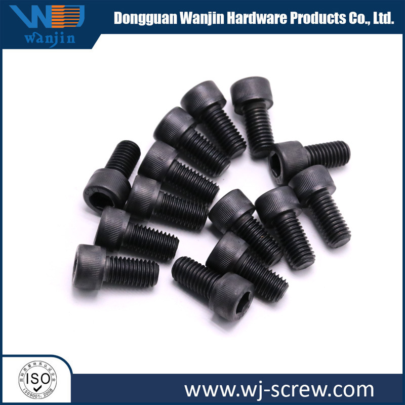 OEM Black Carbon Steel Round Head Hexagonal Hole Screw Bolt