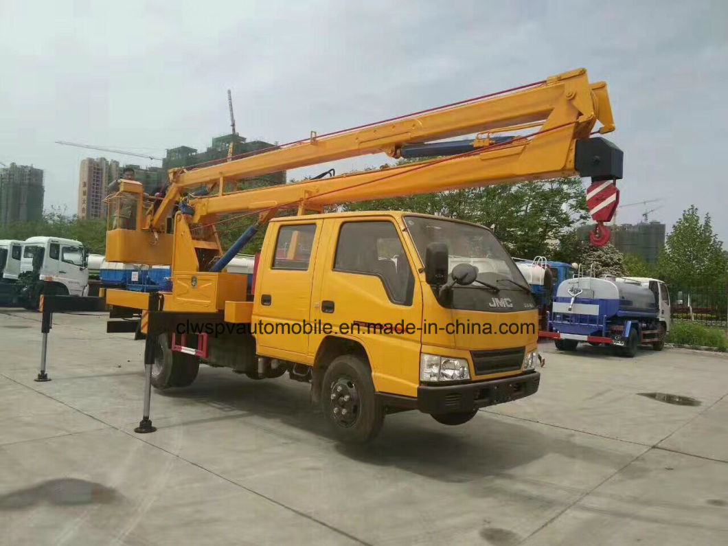 15 Meters Double Cab High Altitude Working Truck