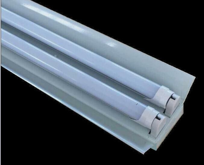 Aluminum Base LED T8 Light Tube 0.6m 8W 4000K Nature White 90lm/W Fluorescent Lamp Retrofit