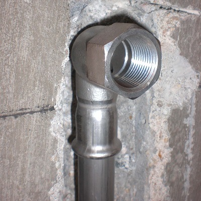 Stainless Steel Press Fitting to Replace Flexible Coupling