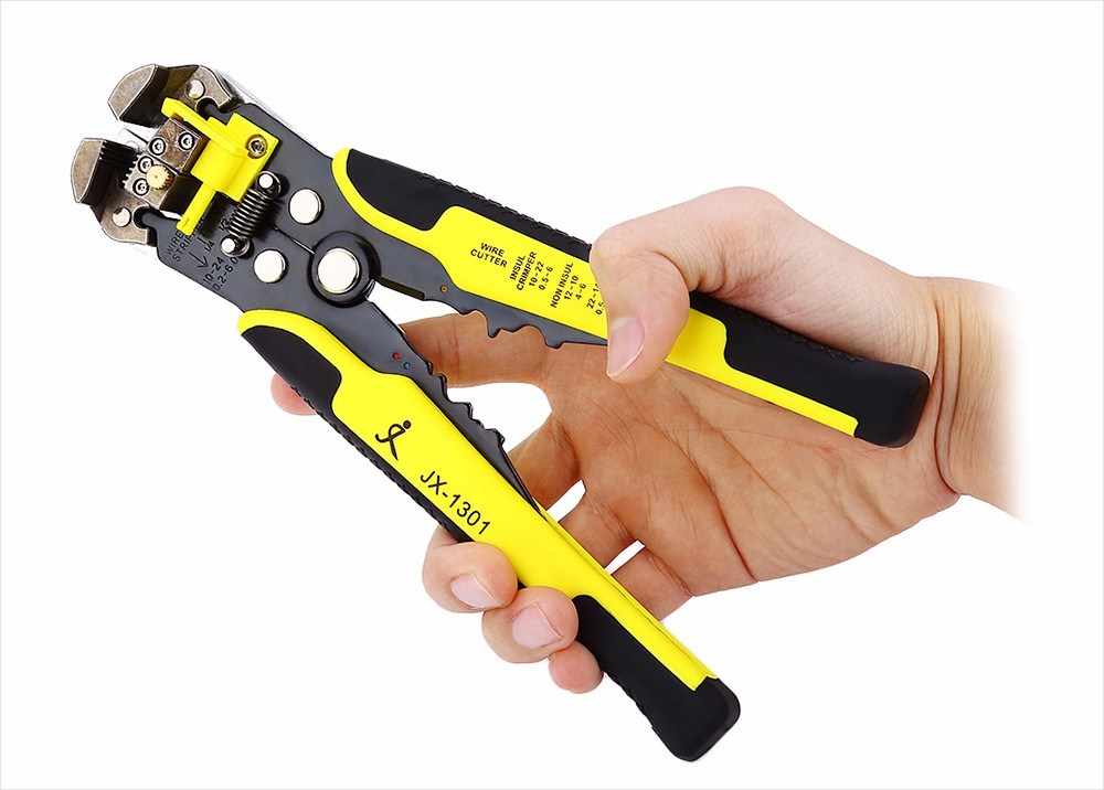 Cable Wire Stripper Cutter Crimper Automatic Multifunctional Tab Terminal Crimping Stripping Plier Tools