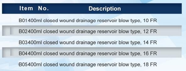Wound Drainage System Reservoir (Hollow)