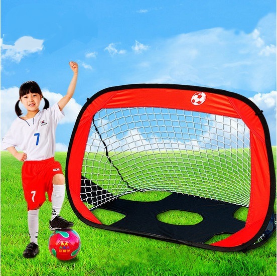 Gate Football Soccer Goals Pop up Net Tent for Kids Outdoor Play Toy