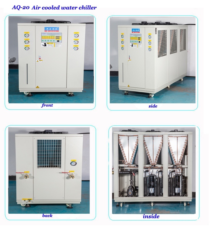 Factory Direct Sale 20HP Industrial Scroll Type Air Cooled Water Chiller