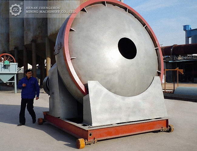 Ceramic Sand Granulators/Multi-Diameter Disc Into a Ball Machine