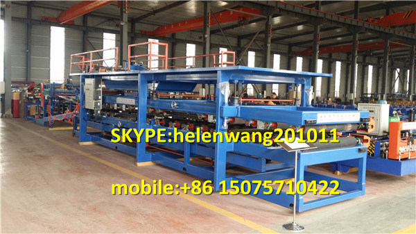 EPS and Rock Wool Sandwich Panel Roll Forming Machine