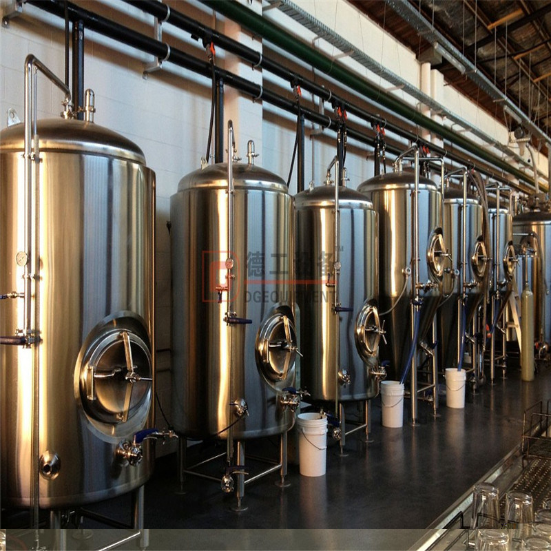 500L Red Copper Brewery Equipment for Restaurant