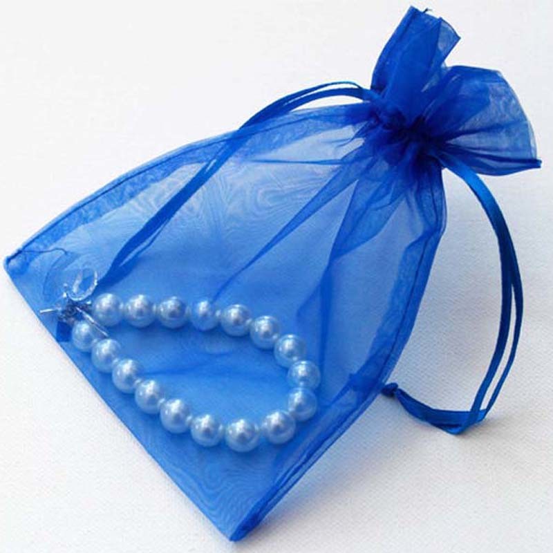 MOQ 1000PCS Jewelry Packing Drawstring Organza Bag