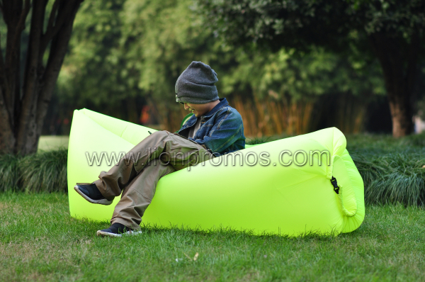 Custom Printing Camping Products Air Inflated Leisure Sofa Sleeping Bag