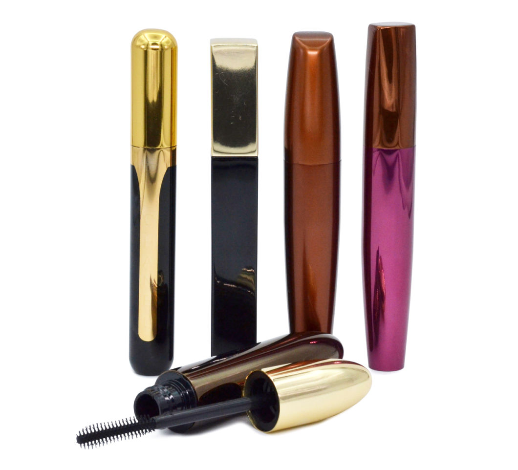 Cosmetic Empty Aluminum Black Mascara Tube