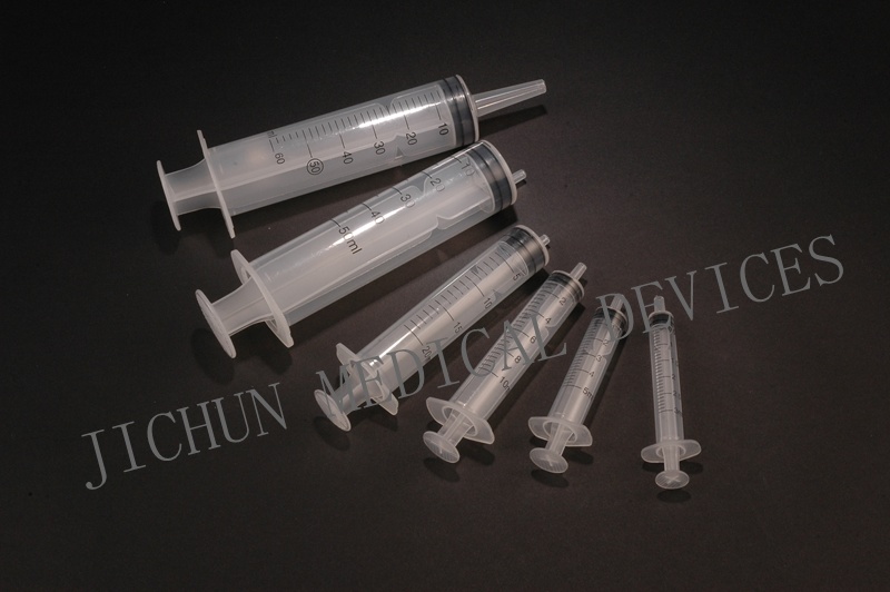 3 Part Disposable Safety Syringe with or Without Needle