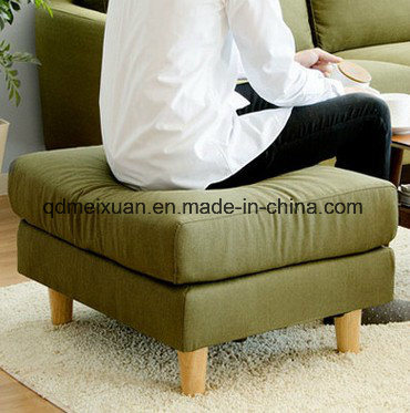 Contemporary and Contracted Nordic Small Family Sitting Room Cloth Art Sofa, Double Trio Bedroom Cafe Leisure Sofa (M-X3285)