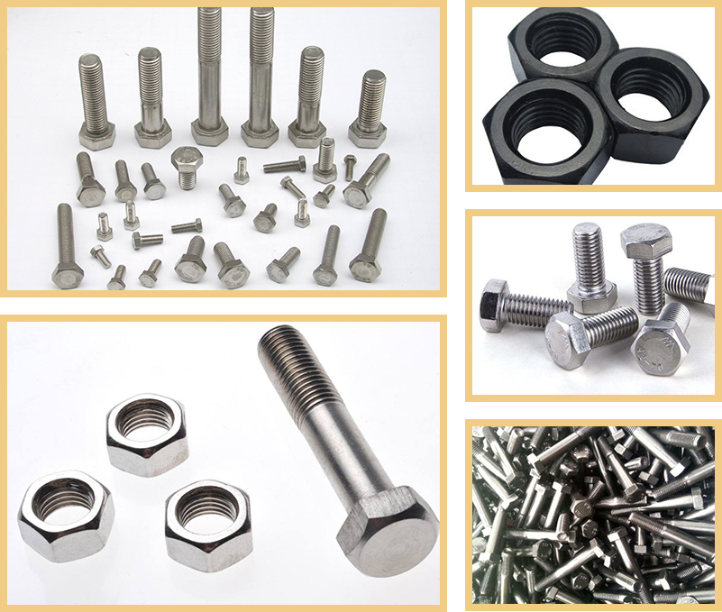 Grade 4.8 304 Stainless Steel High Strength Screw Stud Nut and Bolt