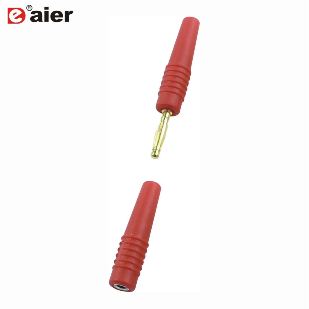 Electrical Gold Plated Mini 2mm Banana Plug Connectors