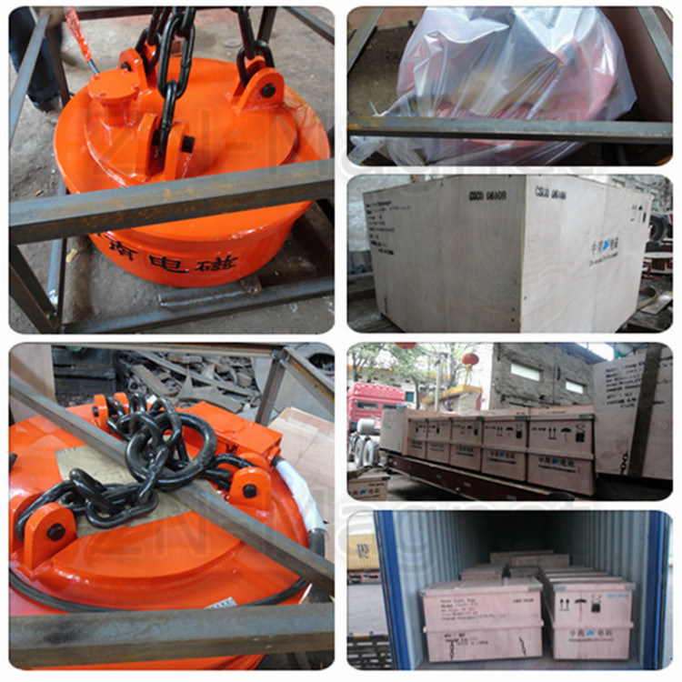 Circular Manual Discharging Electromagnetic Separator Mc03-180L