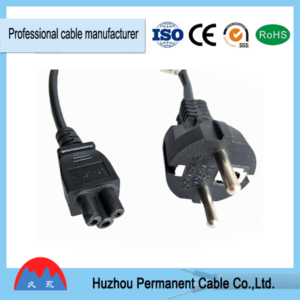 UK 3 Pin Connector AC Power Cord for Home Small Appliance Power